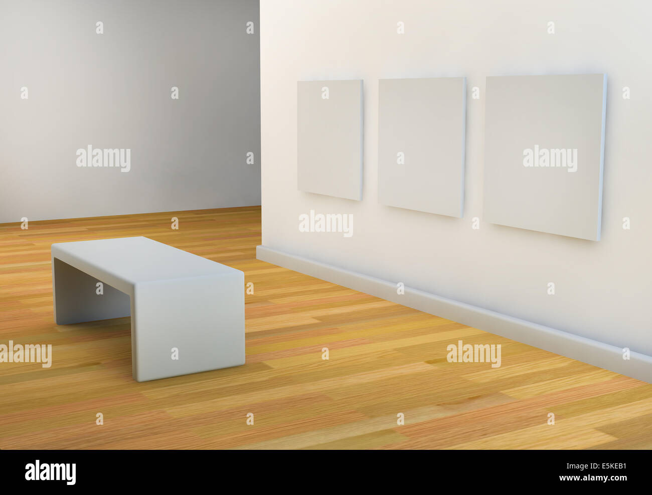 Empty art gallery hi-res stock photography and images - Alamy