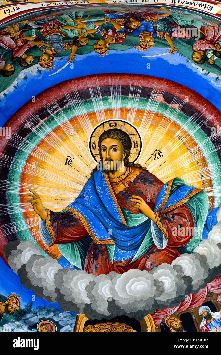 Jesus mural hi-res stock photography and images - Alamy