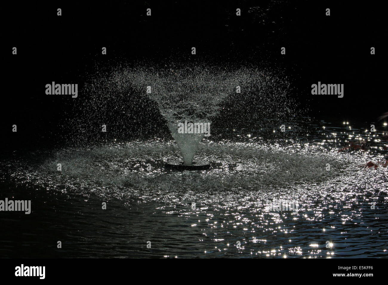 Fountain in Quarry Park, Shrewsbury Stock Photo Alamy