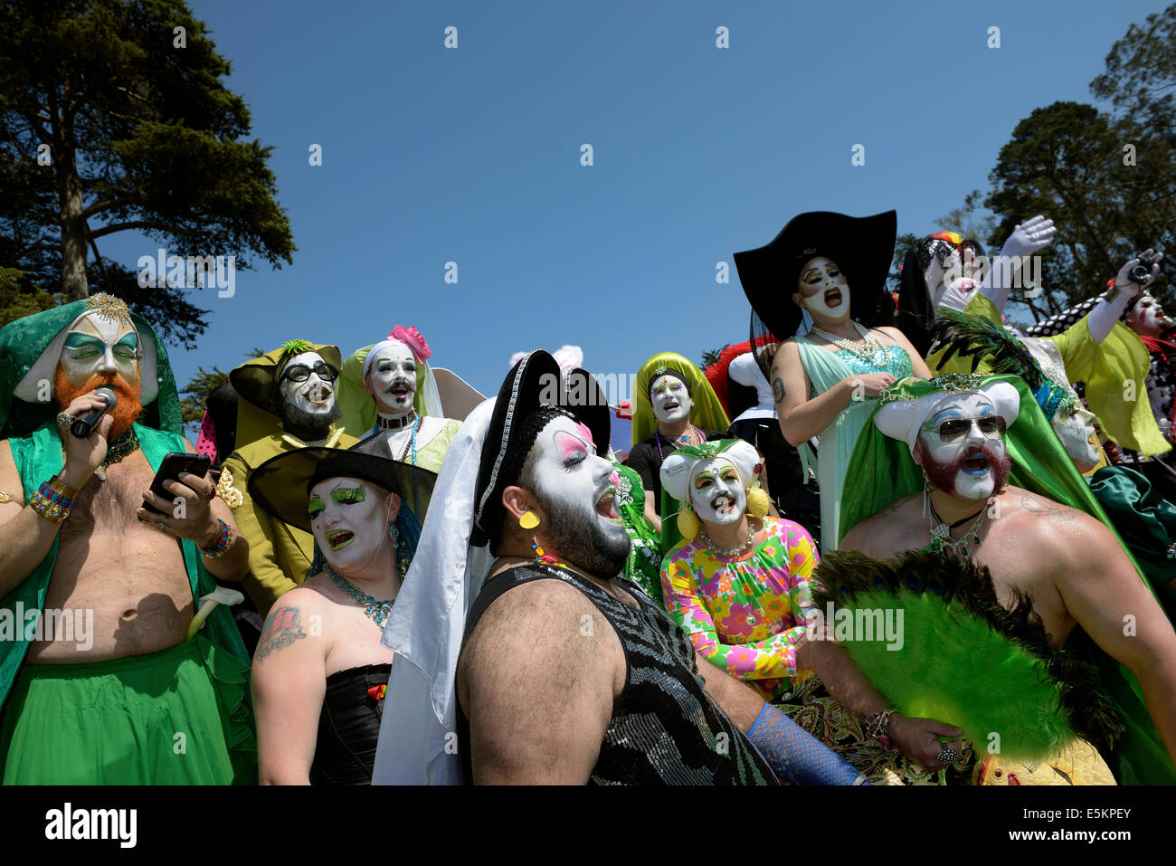 sisters of perpetual indulgence golden gate park Stock Photo
