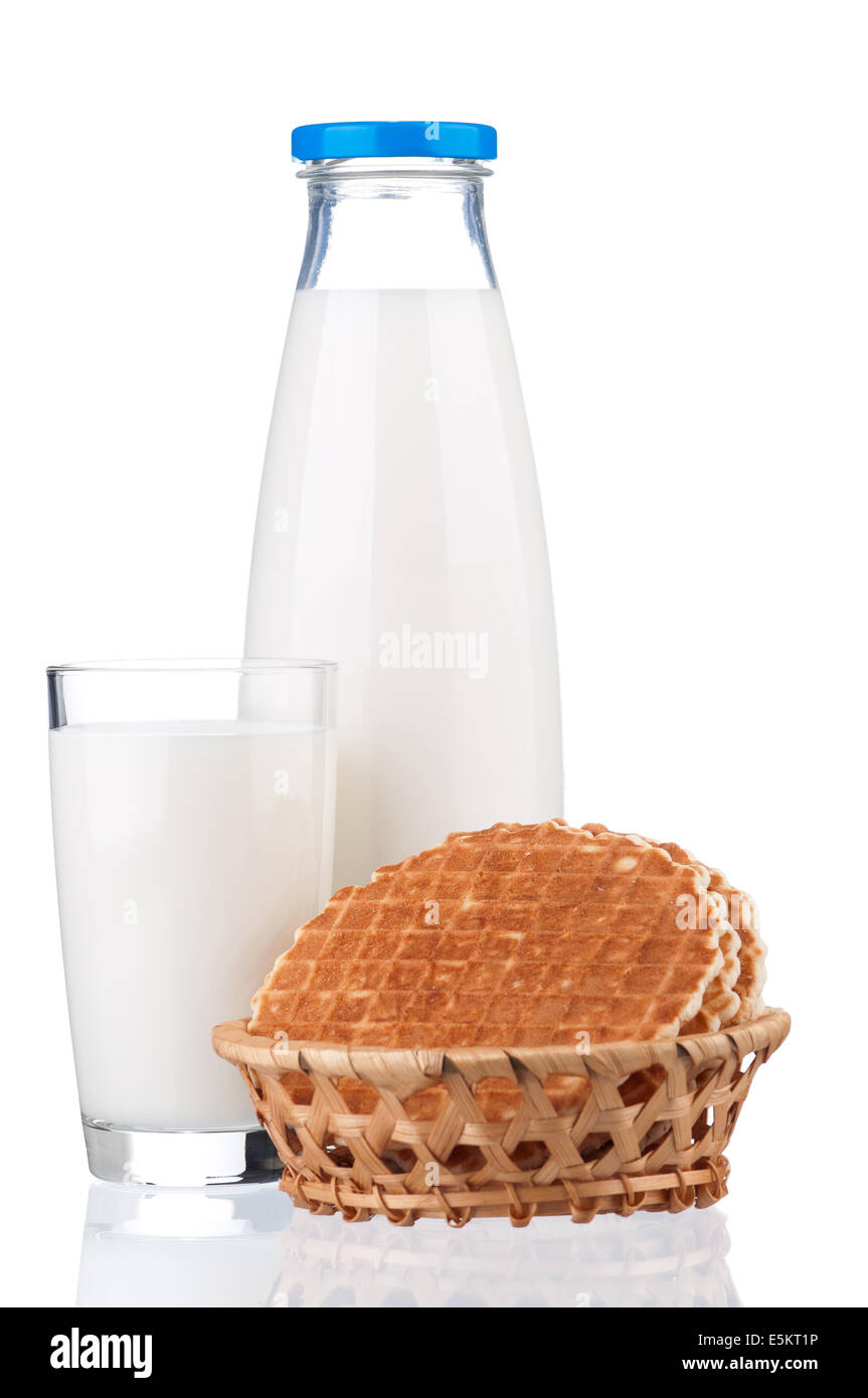 Bottle of milk Stock Photo - Alamy