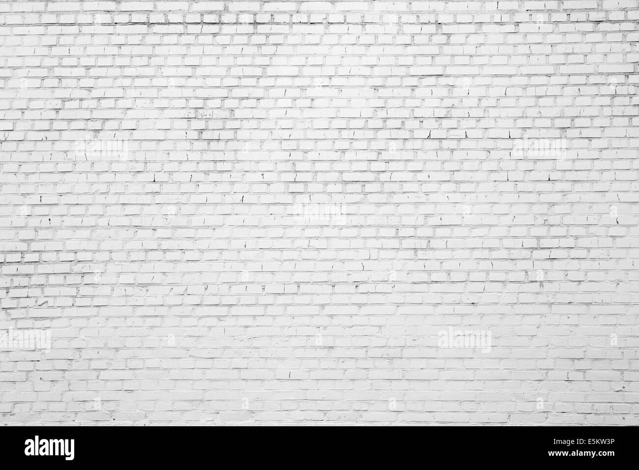 White brick wall for background or texture Stock Photo - Alamy