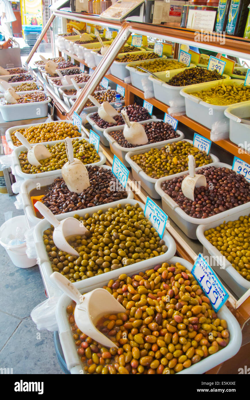 Olives market greece hires stock photography and images Alamy