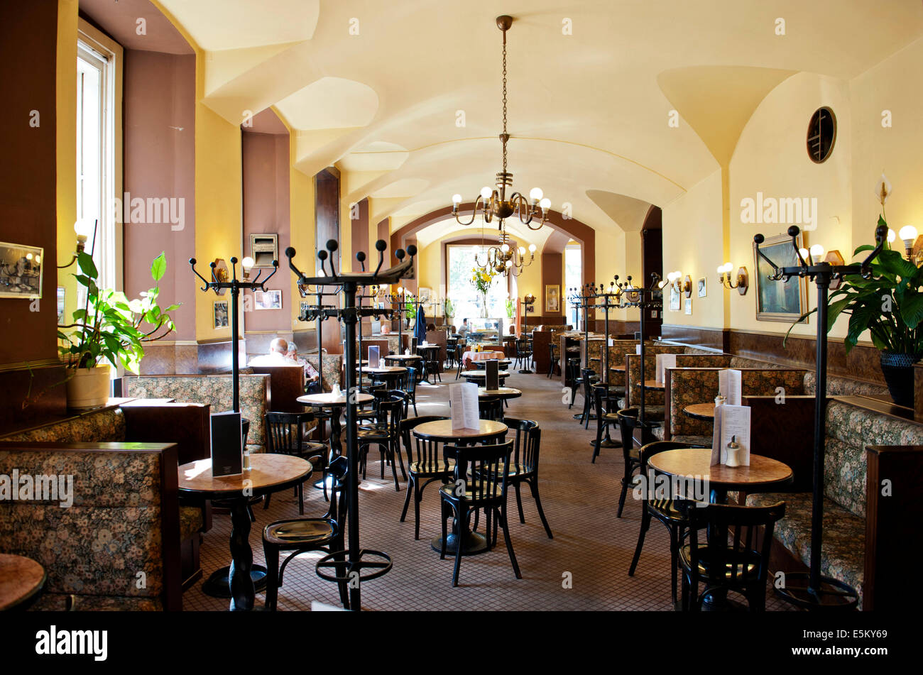 Café Eiles, 8th district, Josefstadt, Vienna, Austria Stock Photo