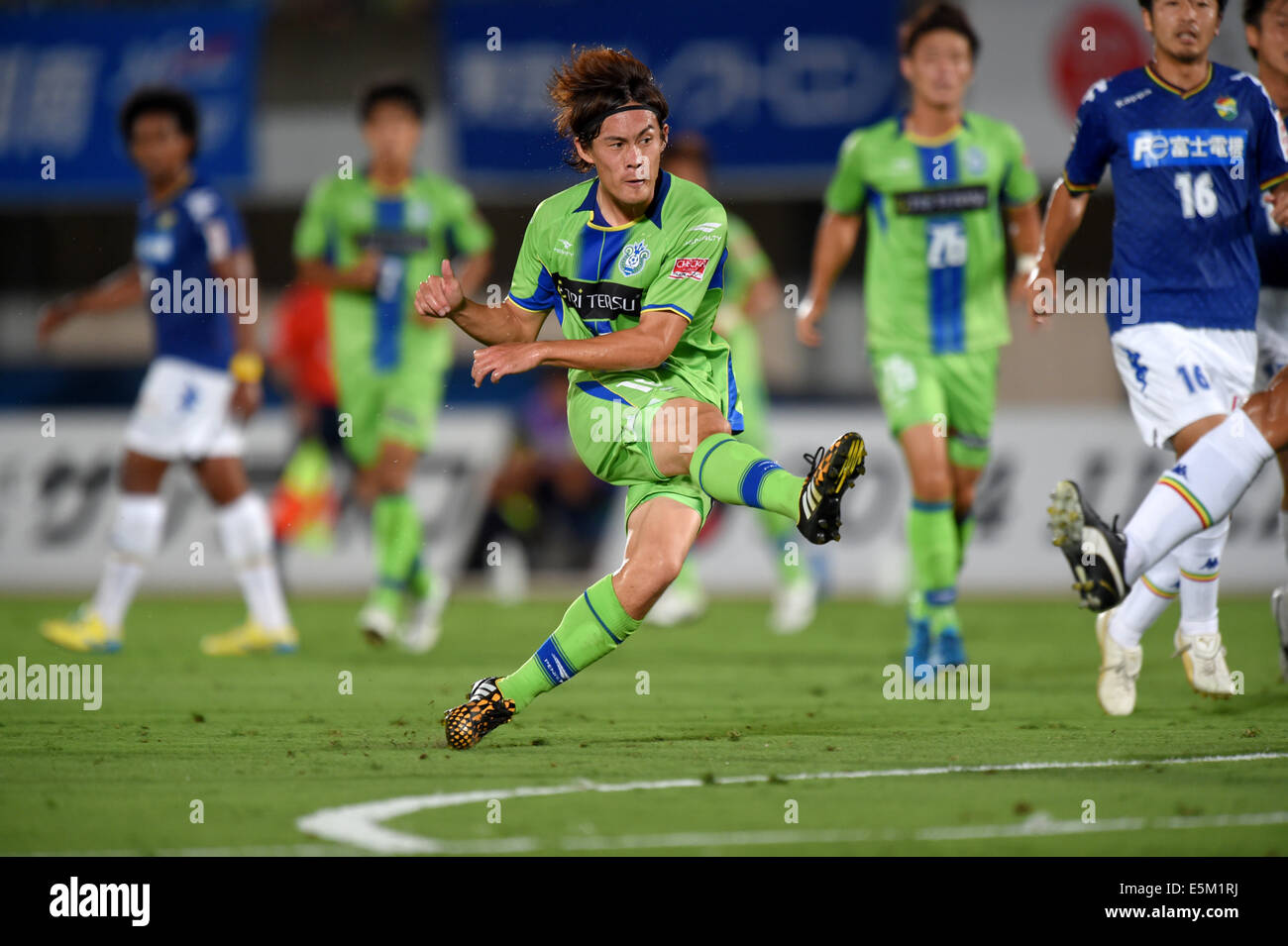 Daisuke Kikuchi Bellmare August 3 14 Football Soccer 14 J League Division 2 Match Between Shonan
