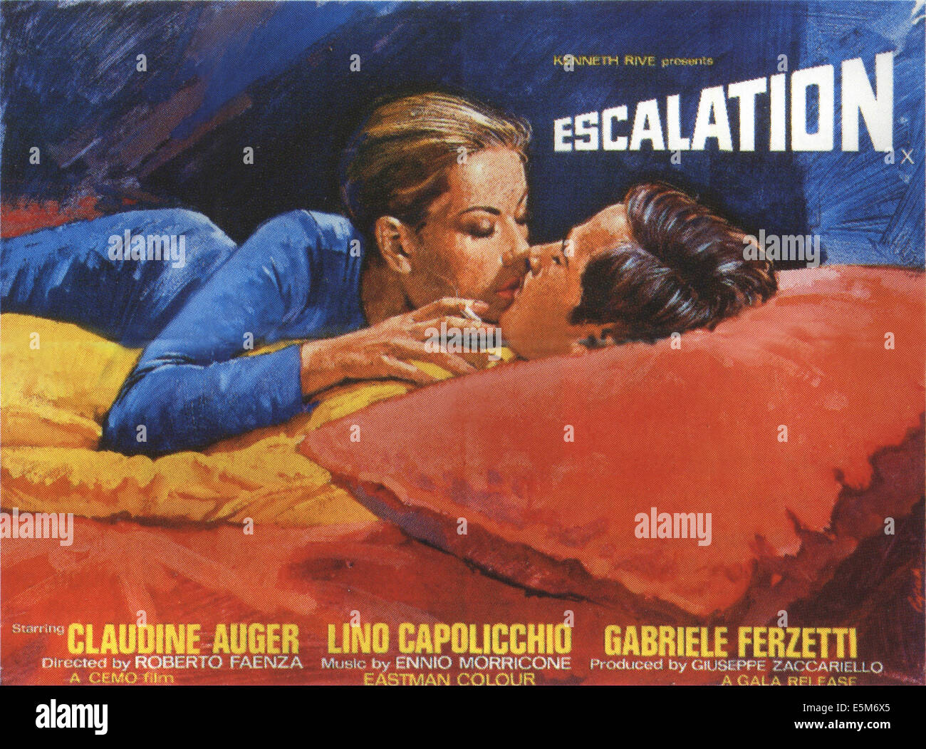 ESCALATION, Claudine Auger, Lino Capolicchio, 1968 Stock Photo