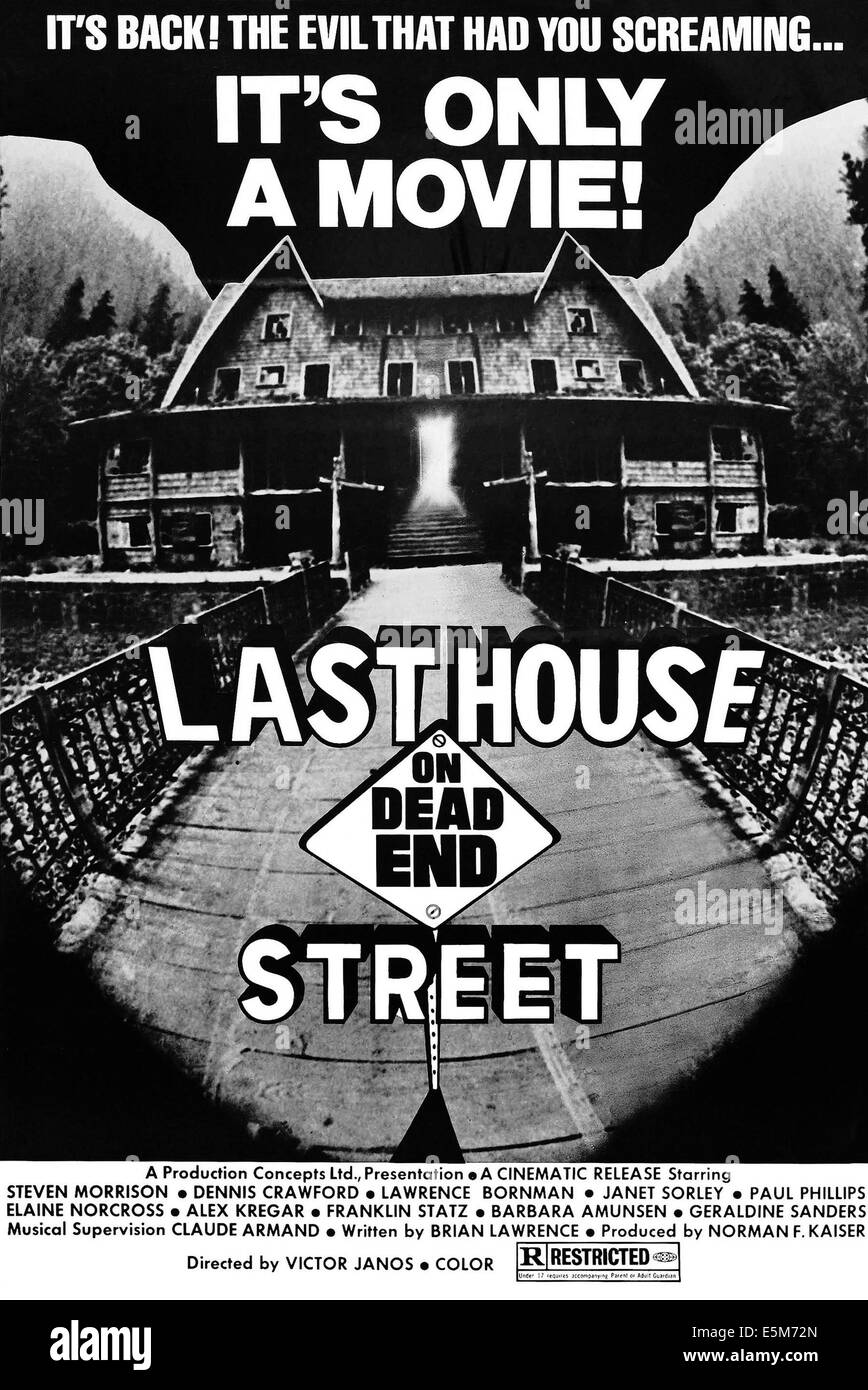 House At The End Of The Street Poster - Last House At The End Of The Street