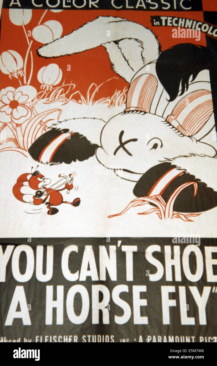 You Can T Shoe A Horse Fly 1940 Stock Photo Alamy