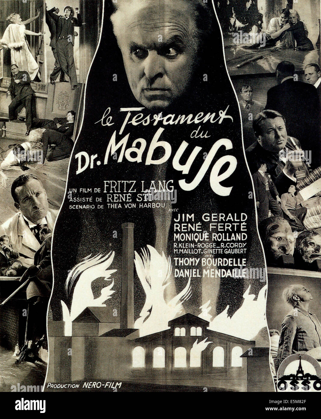 THE LAST WILL OF DR. MABUSE, (aka LE TESTAMENT DU DR. MABUSE), Rudolf