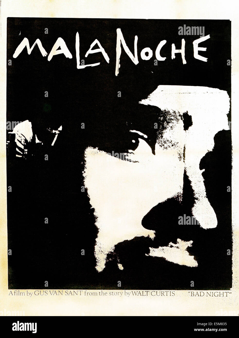 MALA NOCHE, (aka BAD NIGHT), poster, 1985, (c) Janus Films / Courtesy: Everett Collection Stock Photo