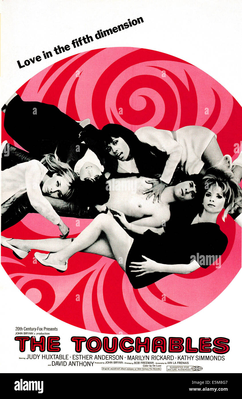 THE TOUCHABLES, Marilyn Rickard, Kathy Simmonds, Esther Anderson, Judy