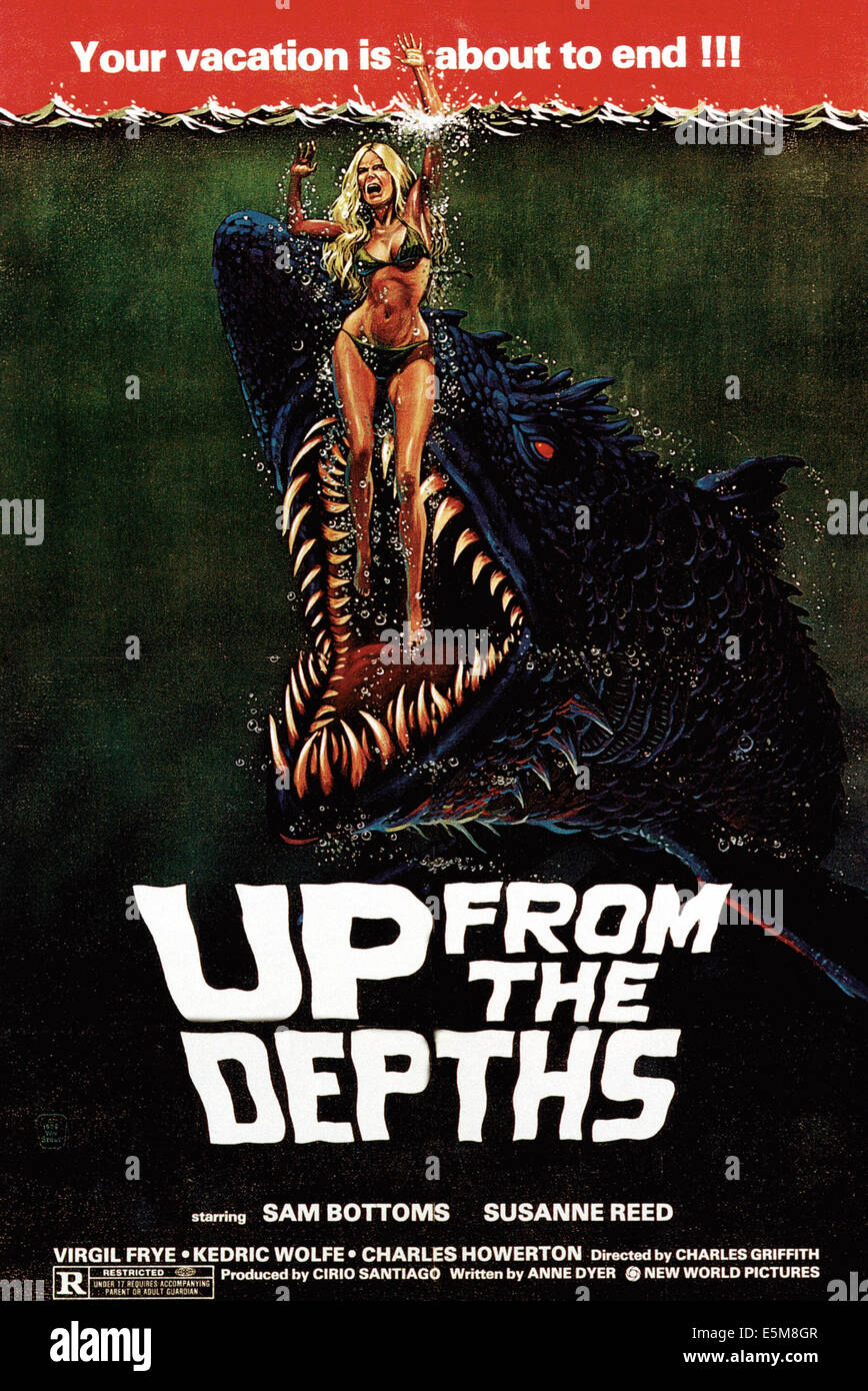 UP FROM THE DEPTHS, poster, 1979, (c), New World Pictures / Courtesy: Everett Collection Stock Photo