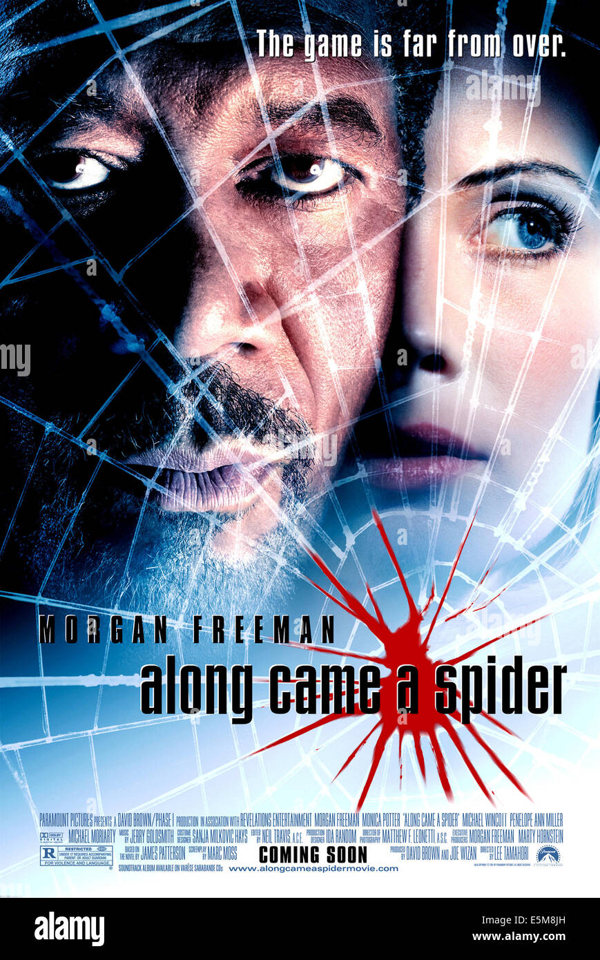 ALONG CAME A SPIDER, Morgan Freeman, Monica Potter, 2001 Stock Photo