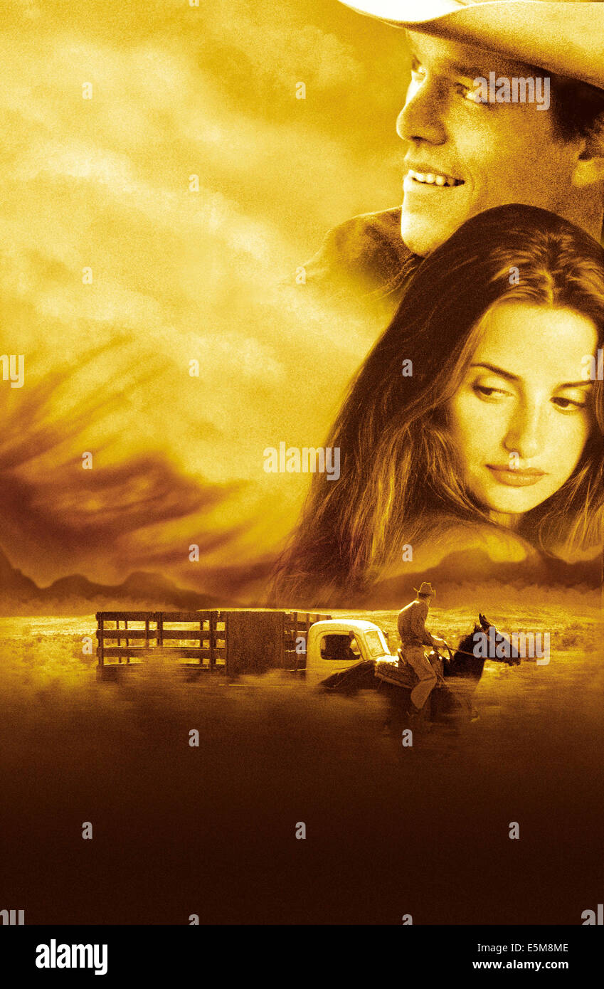 ALL THE PRETTY HORSES, Matt Damon, Penelope Cruz, 2000, ©Miramax