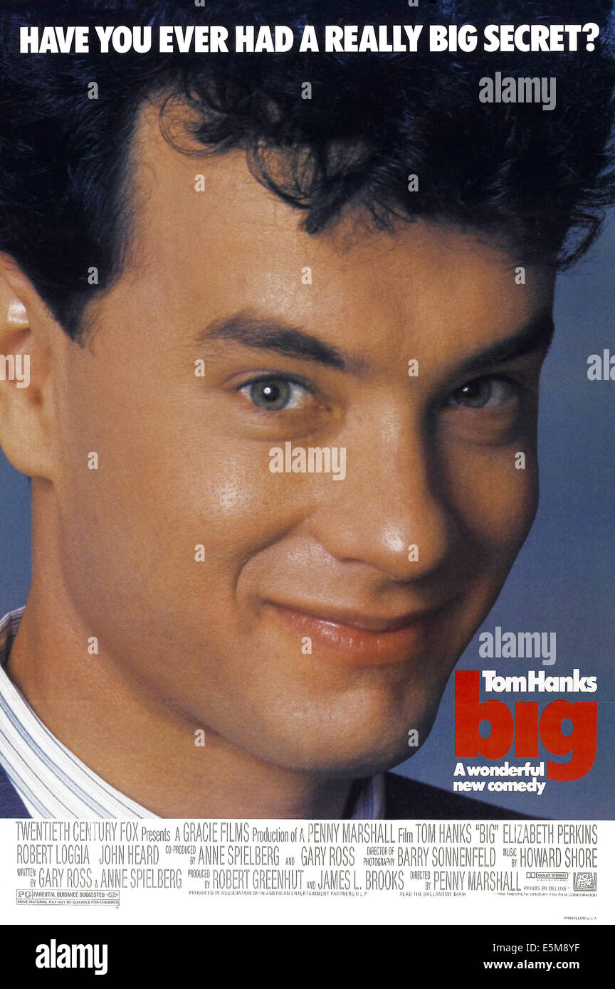 Tom hanks big poster hi res stock photography and images alamy