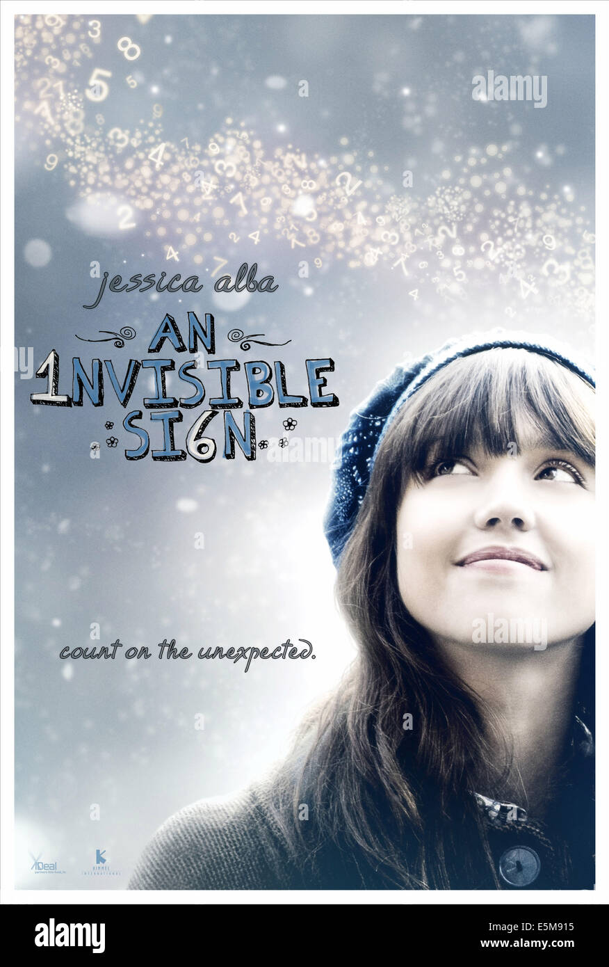 AN INVISIBLE SIGN, Jessica Alba on US poster art, 2010, ©IFC Films/courtesy Everett Collection Stock Photo