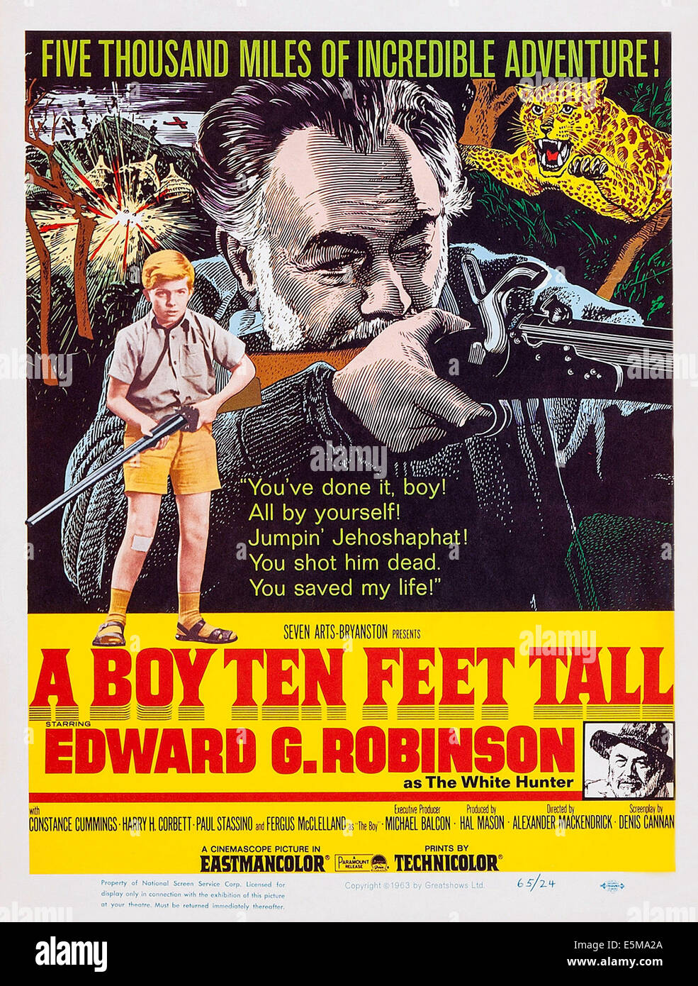 SAMMY GOING SOUTH, (aka A BOY TEN FEET TALl), lr Fergus McClelland