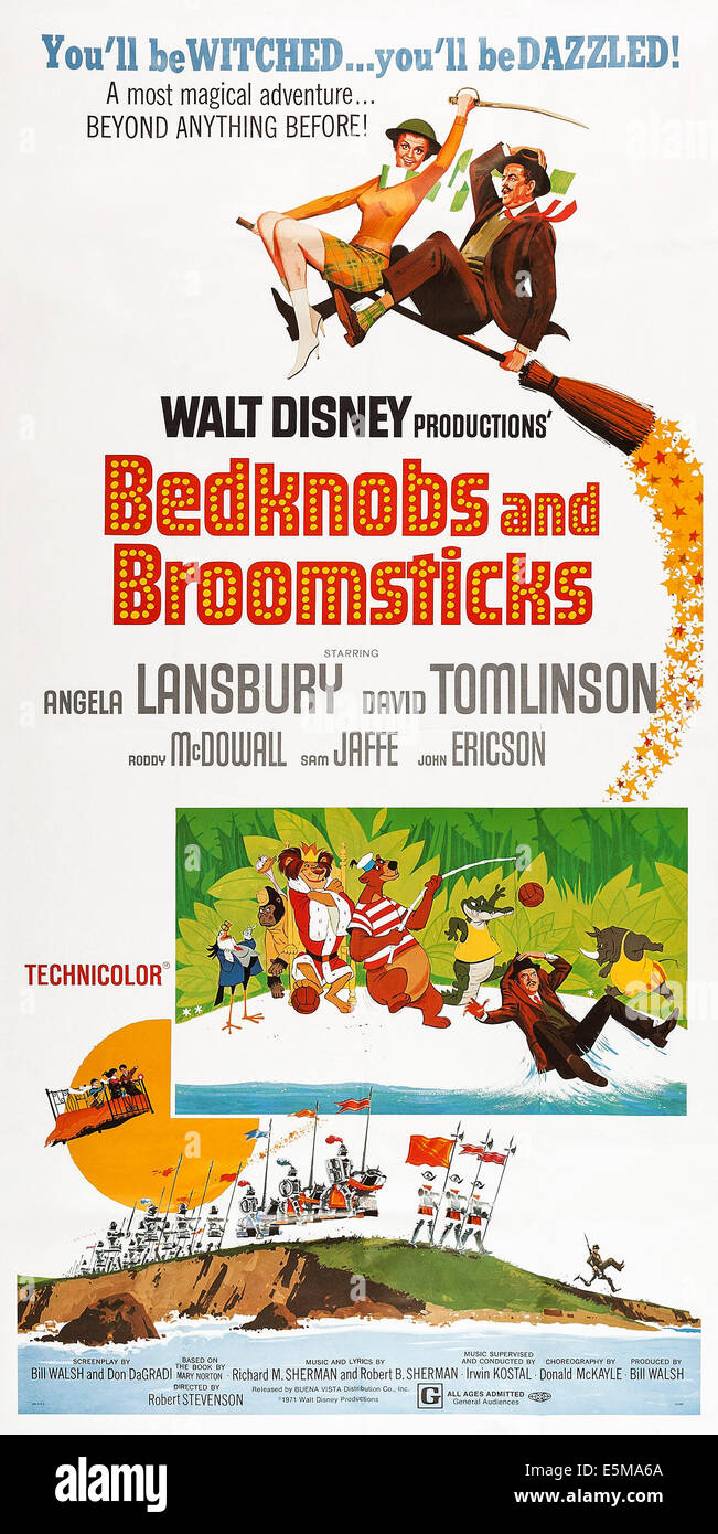 Bedknobs and broomsticks hires stock photography and images Alamy