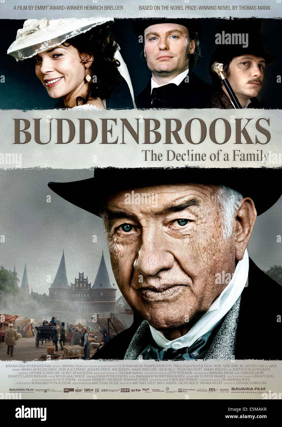 THE BUDDENBROOKS, (aka DIE BUDDENBROOKS), Armin Mueller-Stahl (bottom ...