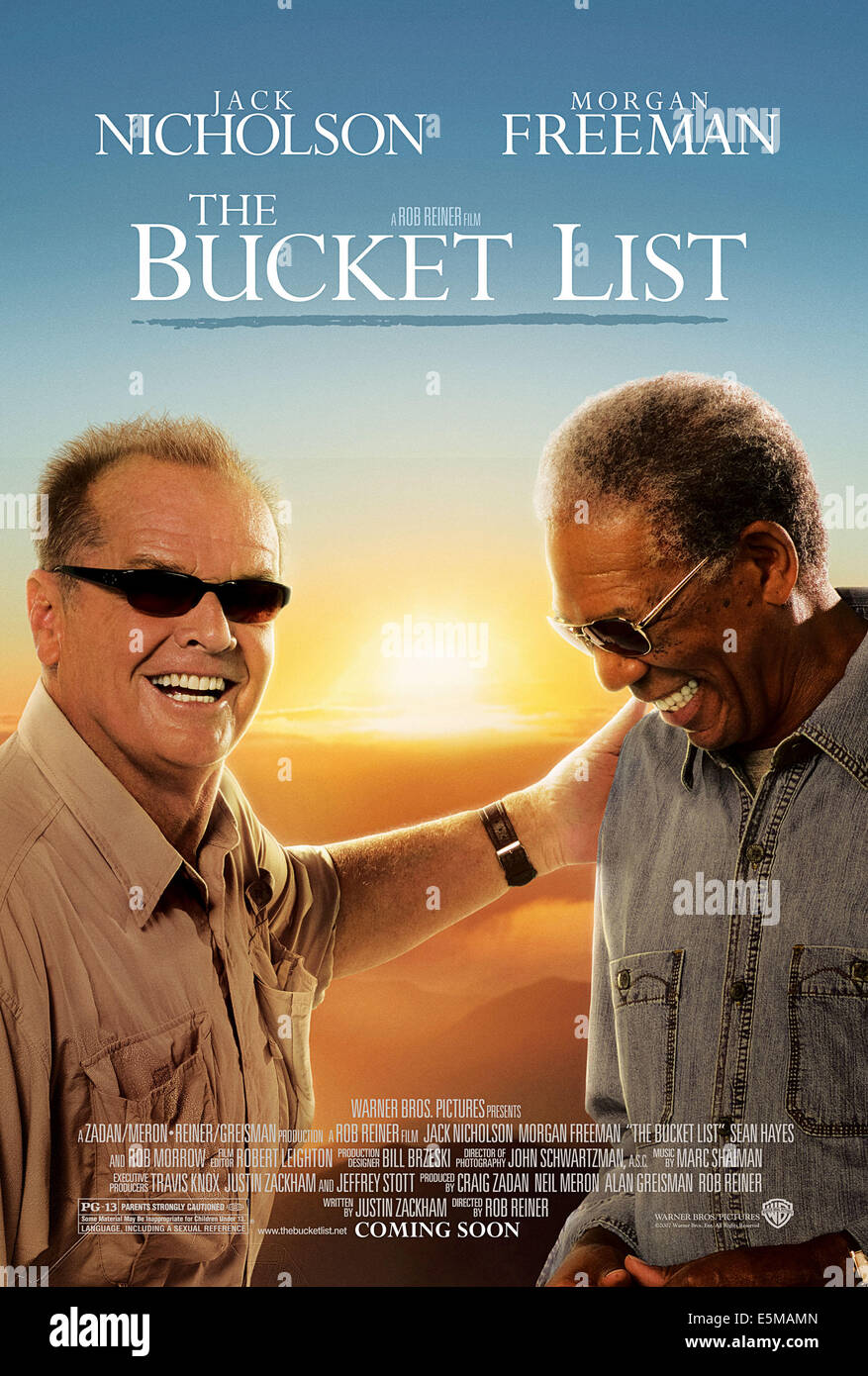 THE BUCKET LIST, Jack Nicholson, Freeman, 2007. ©Warner Bros./courtesy Everett Collection