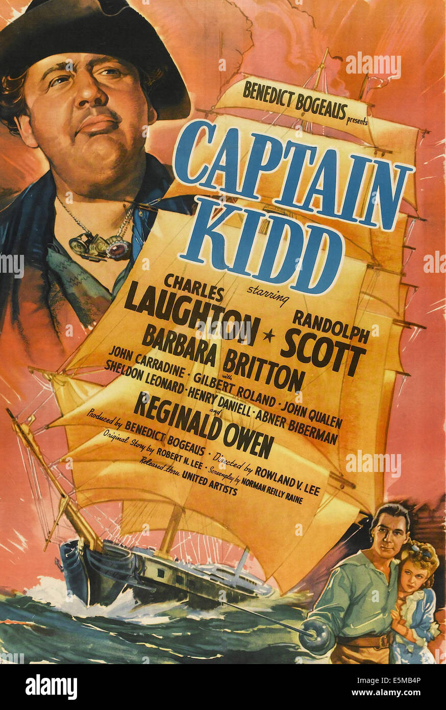 Captain kidd pirate hi-res stock photography and images - Alamy
