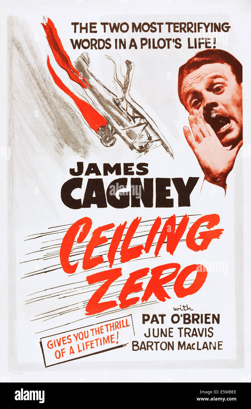 Ceiling zero us poster art hi-res stock photography and images - Alamy