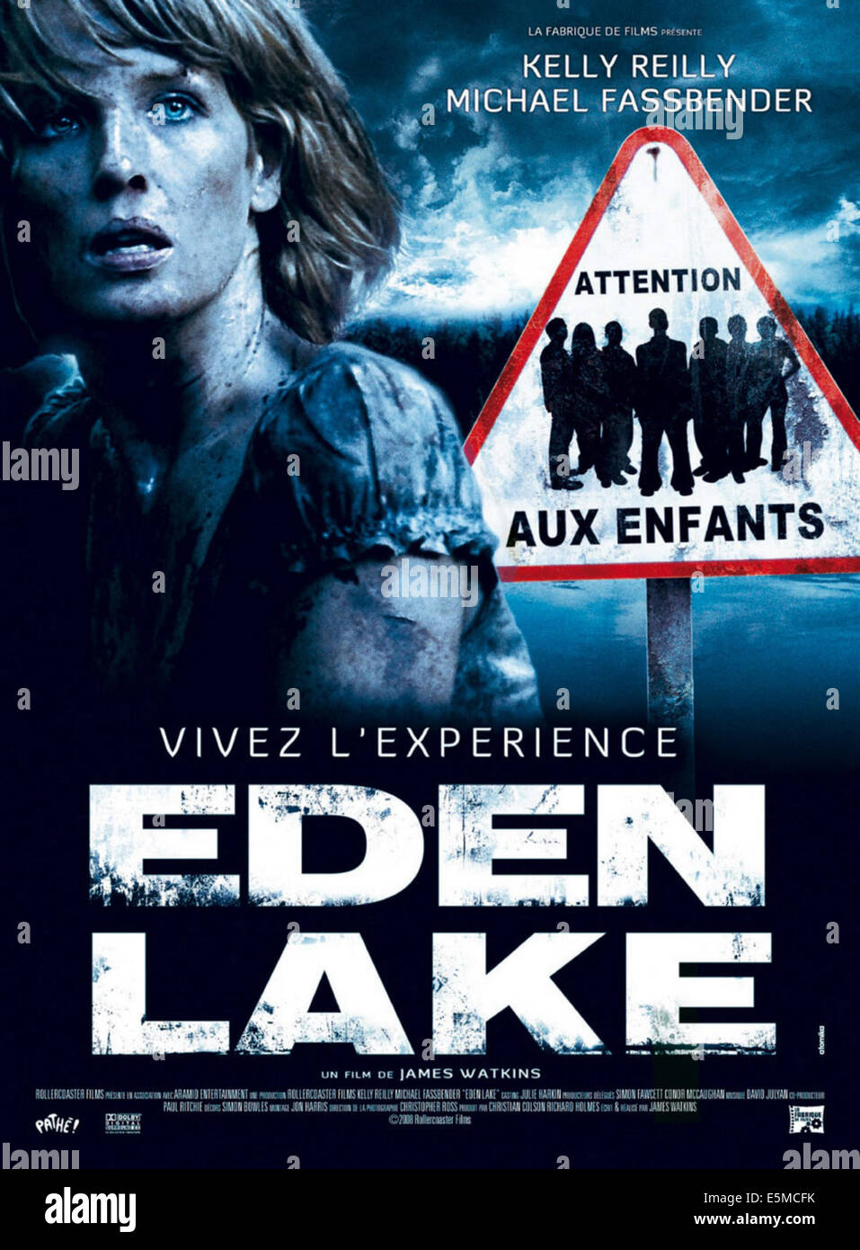EDEN LAKE, French poster art, Kelly Reilly, 2008. ©Weinstein Company/courtesy Everett Collection Stock Photo