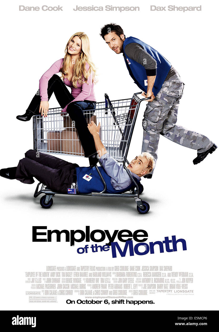 Employee of the month movie hires stock photography and images