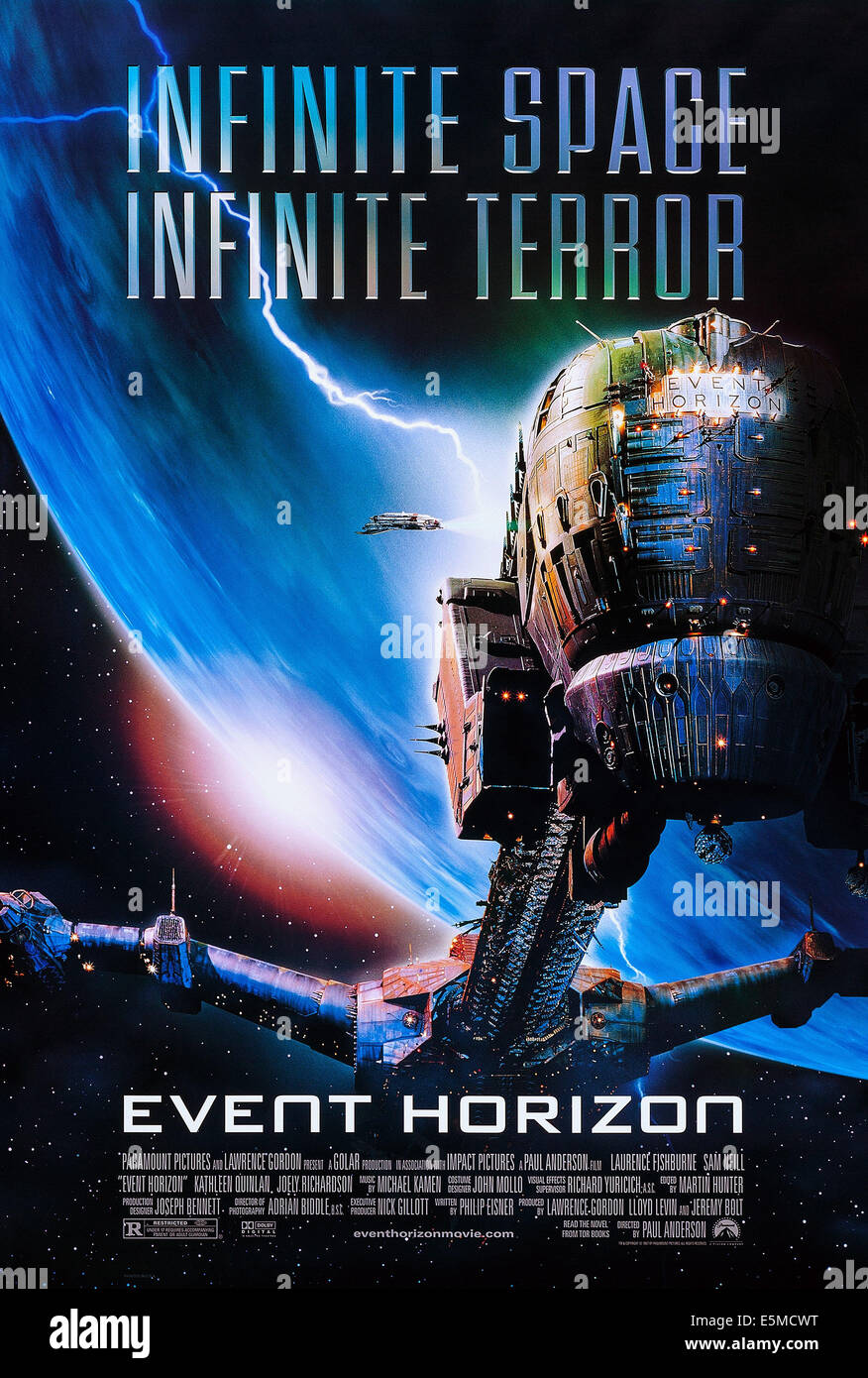 Event horizon 1997 poster hi-res stock photography and
