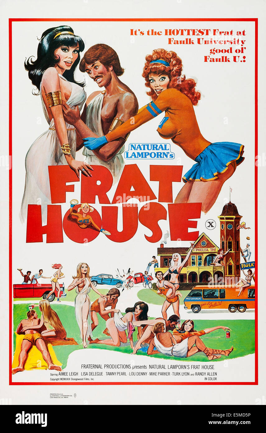 FRAT HOUSE, US poster, 1979, © Fraternal Productions/courtesy Everett Collection Stock Photo