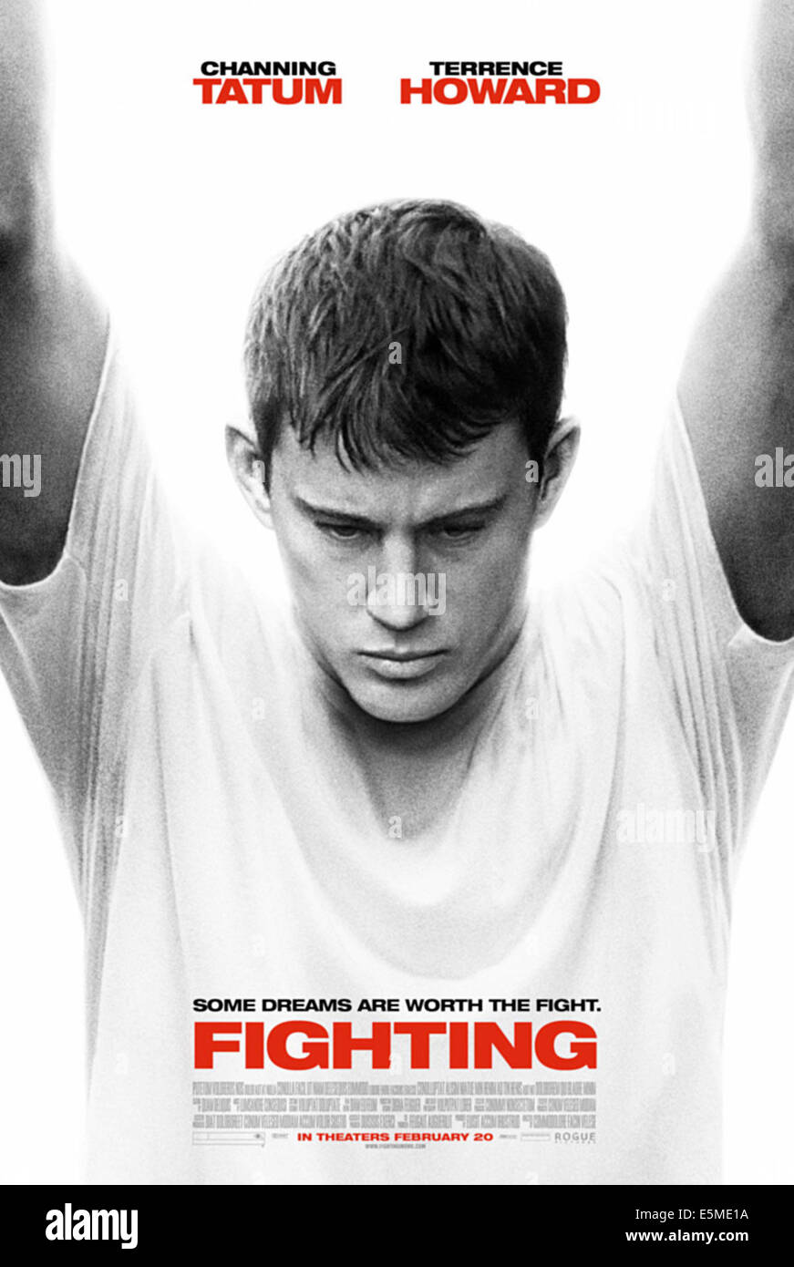 FIGHTING, Channing Tatum, 2009. Ph: Phillip V. Caruso/©Rogue Pictures/Courtesy Everett Collection Stock Photo