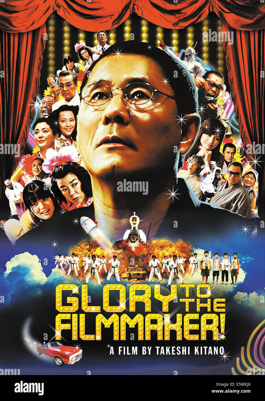 GLORY TO THE FILMMAKER!, (aka KANTOKU - BANZAI!), Takeshi Kitano, 2007. ©Office Kitano/Courtesy Everett Collection Stock Photo