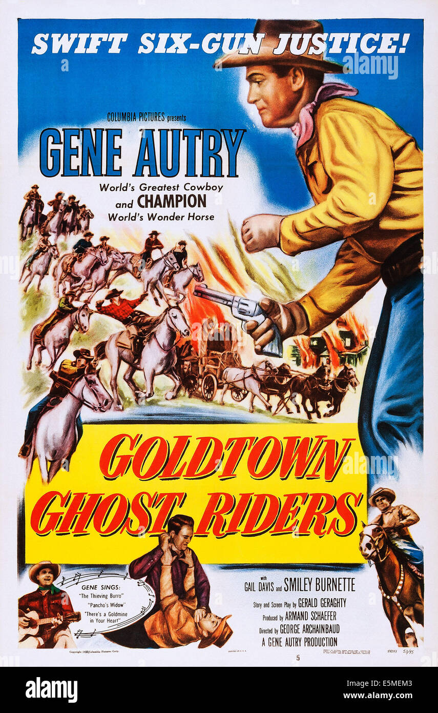 Gene Autry Poster High Resolution Stock Photography and Images - Alamy