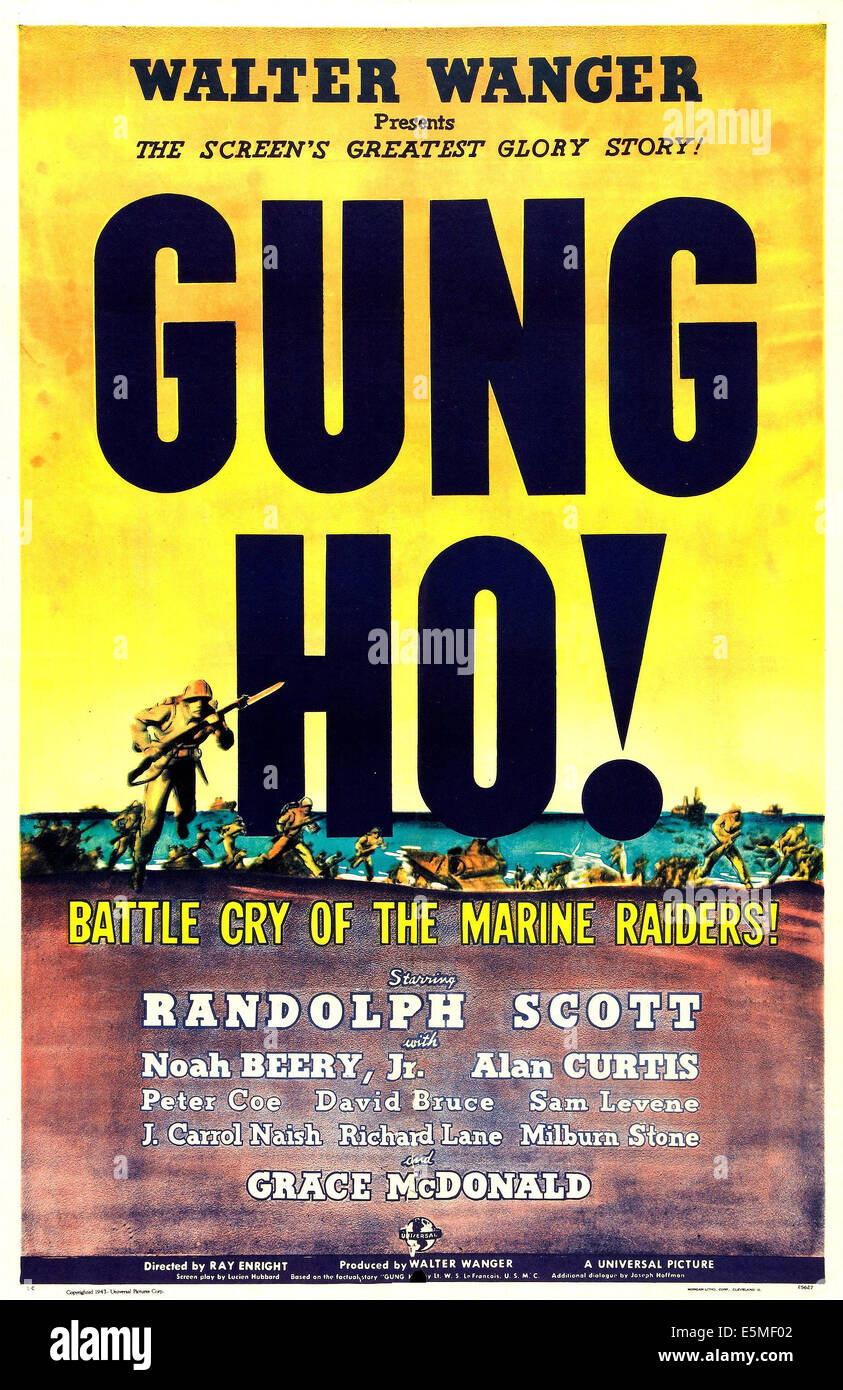 Gung ho hires stock photography and images Alamy