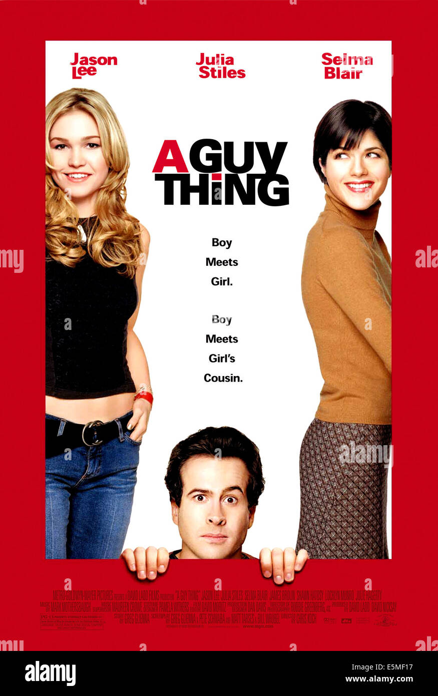 GUY THING, Julia Stiles, Jason Lee, Selma Blair, 2003, (c) MGM/courtesy Everett Collection Stock Photo