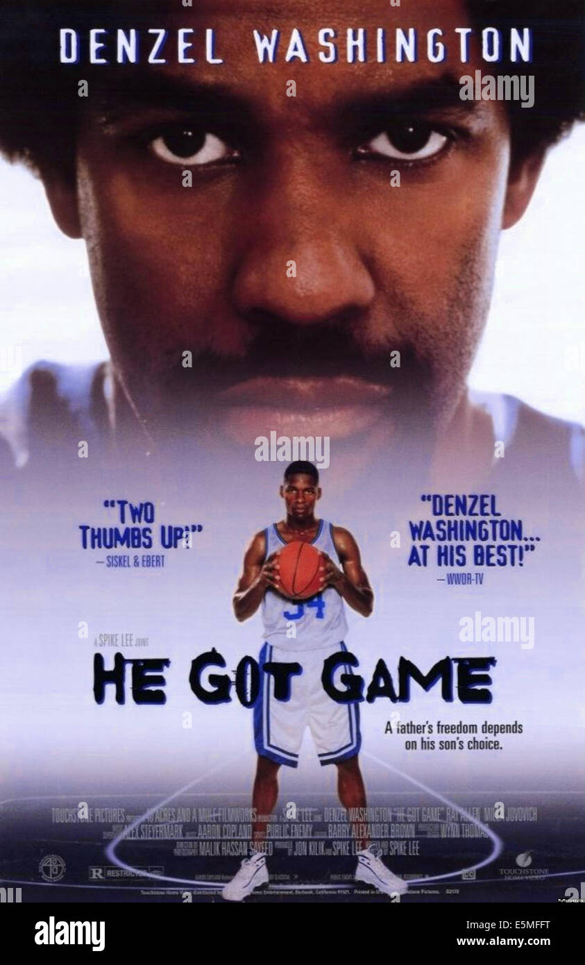 Dave's Movie Site: The Films of Spike Lee: He Got Game (1998)