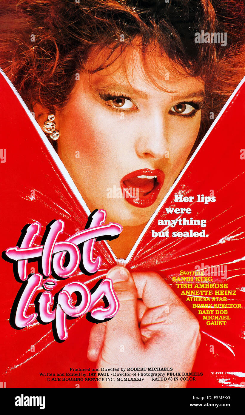 Hot Lips Us Poster Tish Ambrose 1984 ©ave Booking Service Courtesy Everett Collection Stock