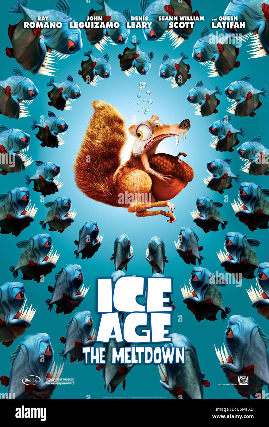 ICE AGE 2: THE MELTDOWN, Chris Wedge as Scrat (center), 2006. TM & ©20th Century Fox. All rights reserved./courtesy Everett Stock Photo