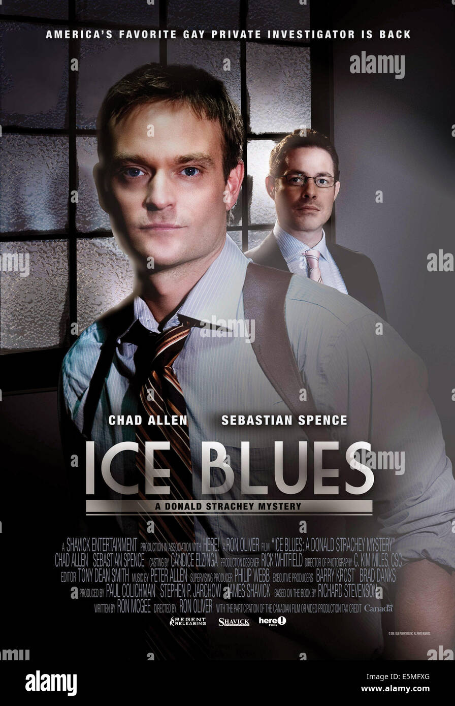 ICE BLUES, from left Chad Allen, Sebastian Spence, 2008. ©Regent