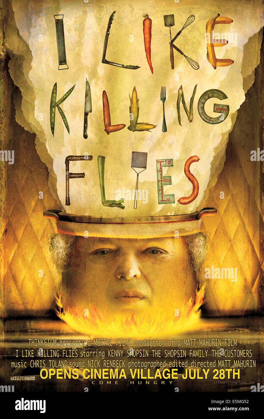 I LIKE KILLING FLIES, Kenny Shopsin, 2004, ©Think Film/courtesy Everett Collection Stock Photo