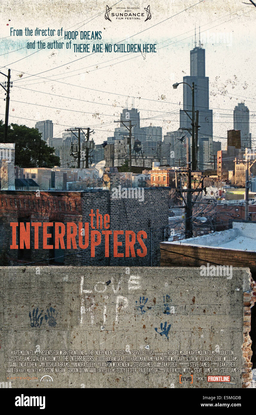 THE INTERRUPTERS, US poster art, 2011, ©Cinema Guild/courtesy Everett Collection Stock Photo