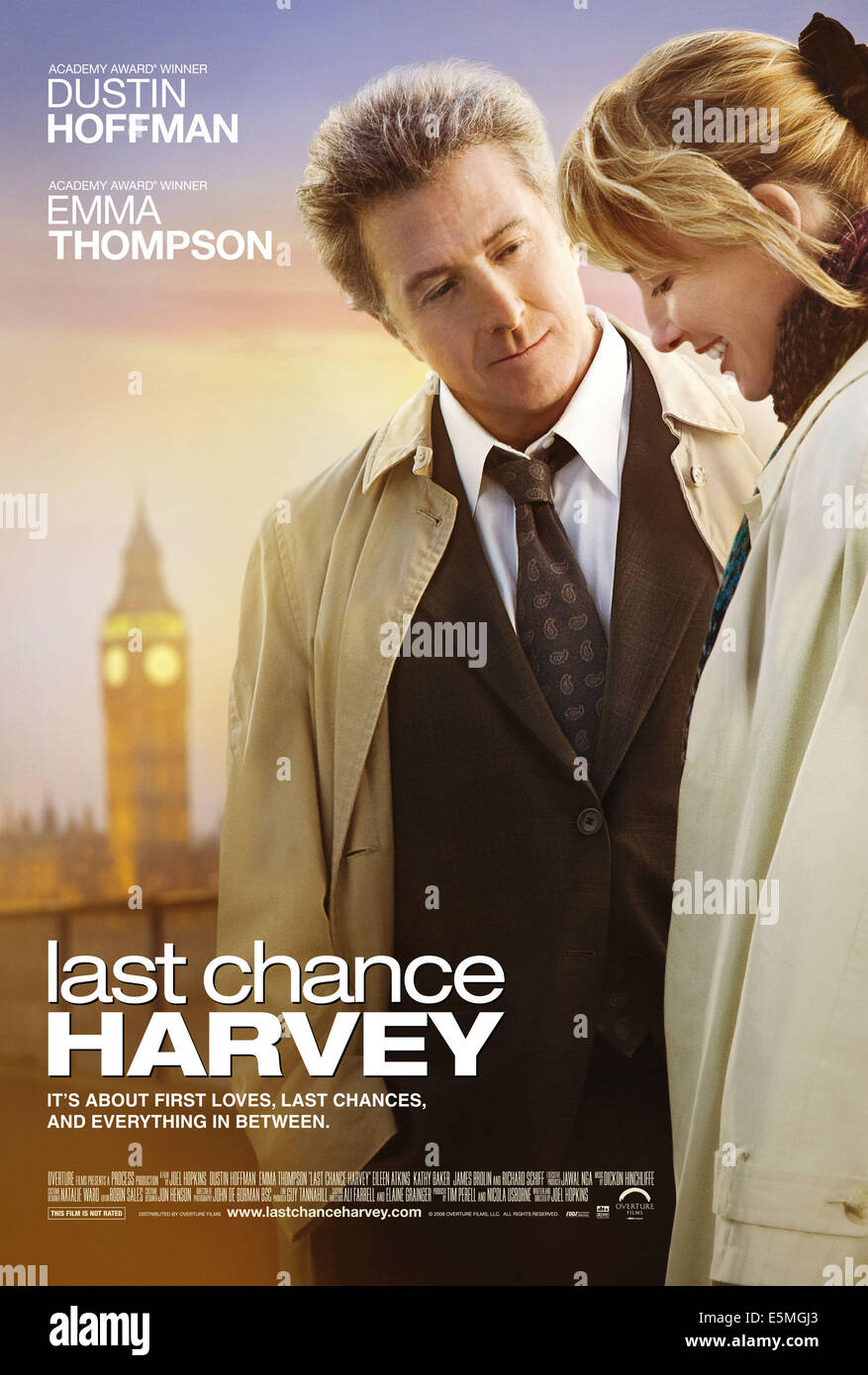 LAST CHANCE HARVEY, from left Dustin Hoffman, Emma Thompson, 2008