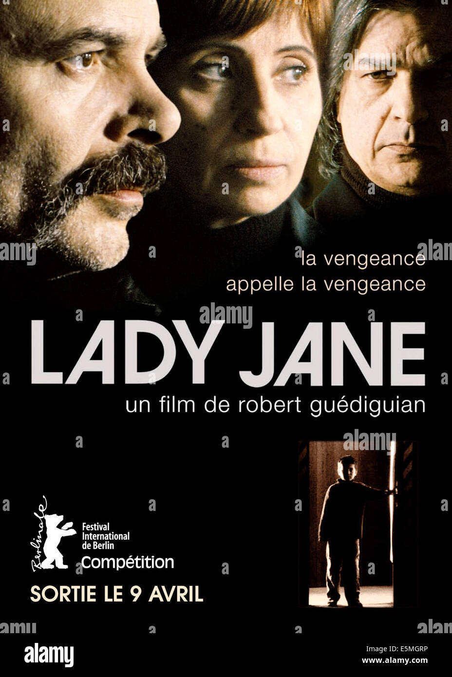 LADY JANE, top from left: Jean-Pierre Darroussin, Ariane Ascaride, Gerard Meylan, 2008. ©Diaphana Films/courtesy Everett Stock Photo