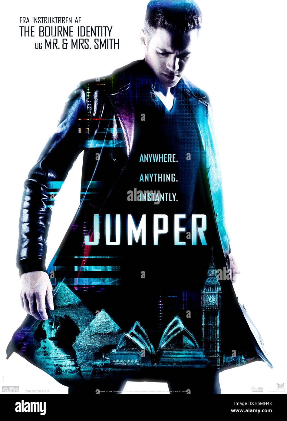 JUMPER, Hayden Christensen, 2008. TM &©20th Century Fox. All rights reserved/courtesy Everett Collection Stock Photo