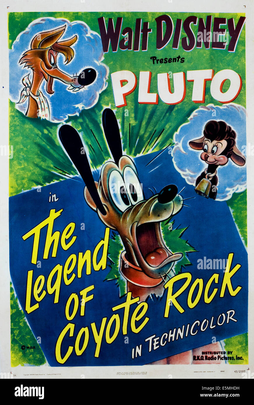 THE LEGEND OF COYOTE ROCK, Pluto, 1945. Stock Photo