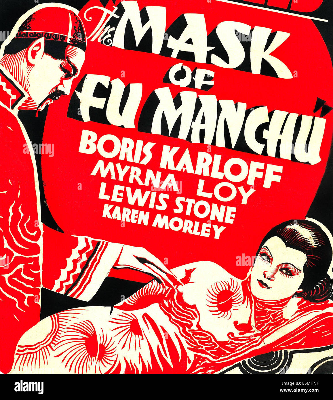 Fu manchu poster hi-res stock photography and images - Alamy