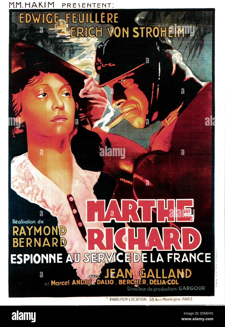 MARTHE RICHARD, (aka MARTHE RICHARD ESPIONNE AU SERVICE DE LA FRANCE