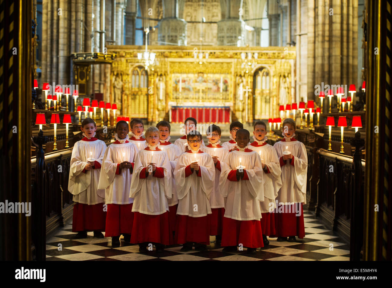 Choir Westminster Abbey London High Resolution Stock Photography and