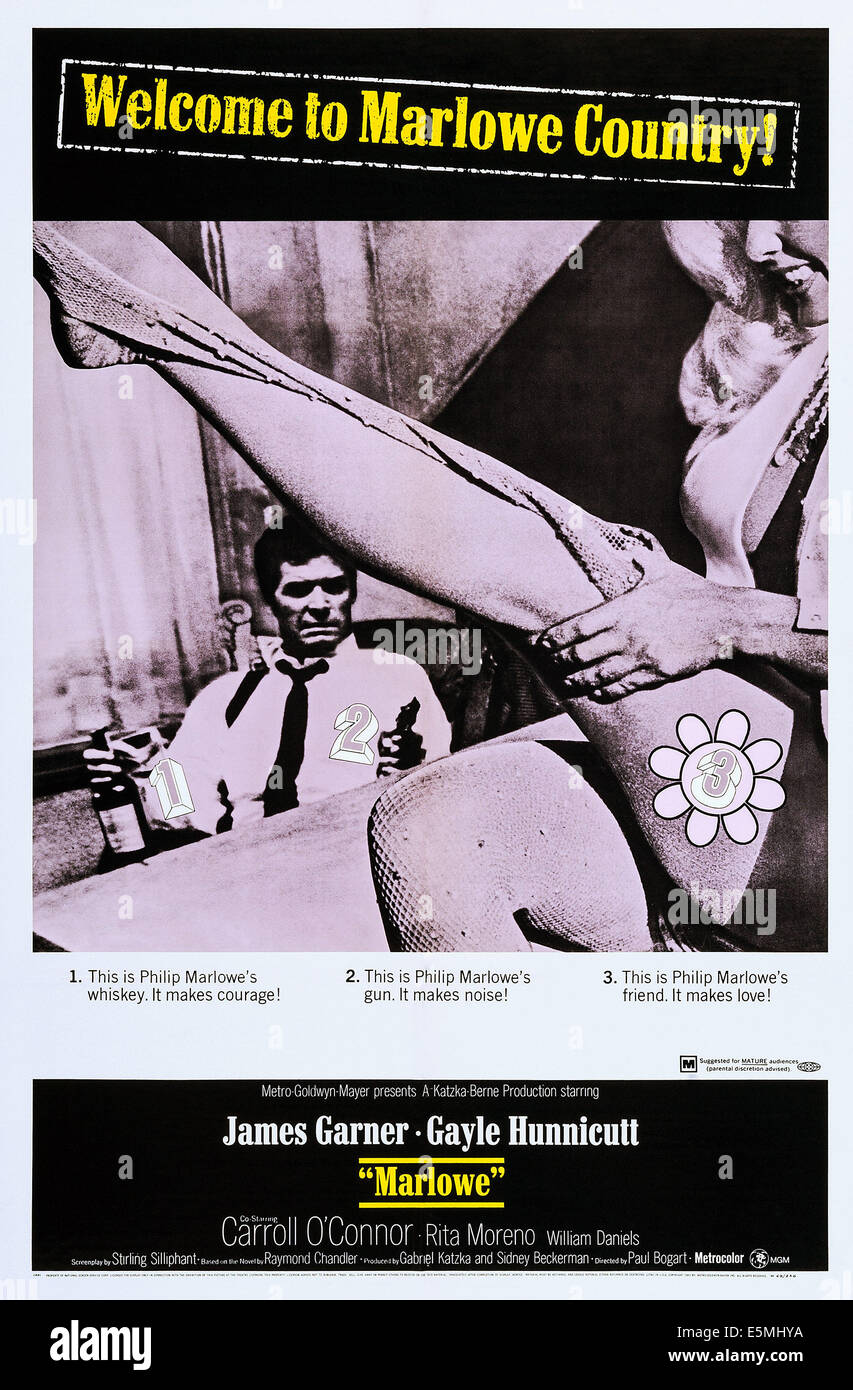 Marlowe 1969 james garner hi-res stock photography and images - Alamy