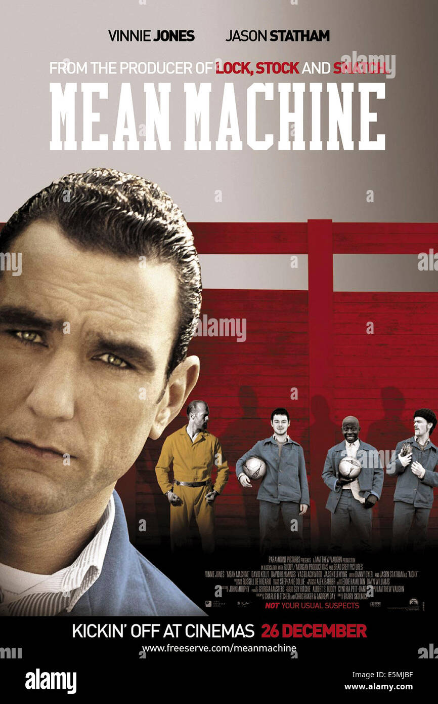 MEAN MACHINE, Vinnie Jones (left), 2001, (c) Paramount Classics/courtesy Everett Collection